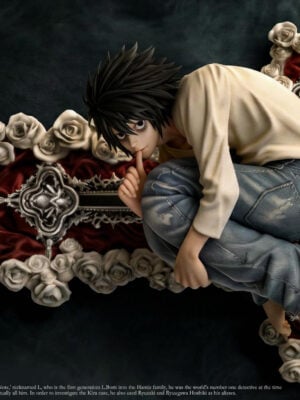 n6wvkz8j4bxa55wx18f01dedj8j58yf1 Death Note L Lawliet - Collectible Figure Main View