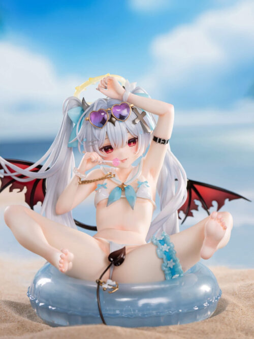 Floating Summer: Silver-Haired Girl - Detail View 5
