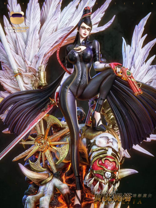 Fighter Series 02 Shadow Witch Bayonetta - Collectible Figure Main View