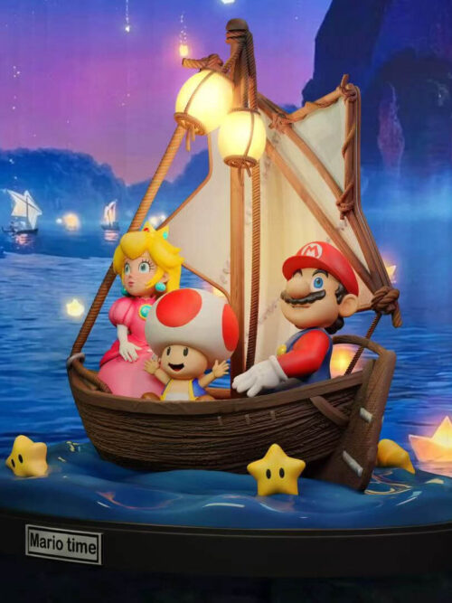 Starry Night Mario & Princess Peach - Detail View 2