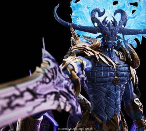 Monarch of White Flames Baran - Detail View 1
