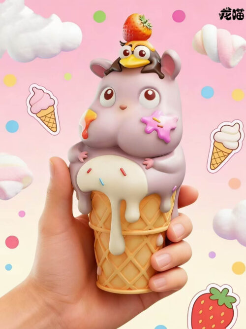 Ice Cream Baby Boh & Ice Cream Heen GK Resin Statue