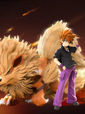 Arcanine & Blue Oak - Collectible Figure Main View