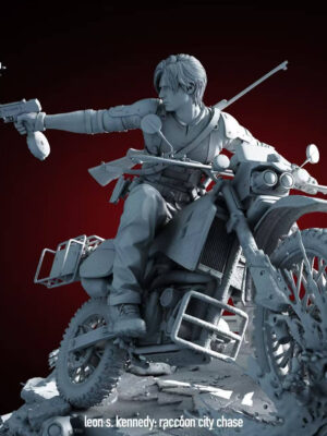 Raccoon City Chase Leon Scott Kennedy - Detail View 1