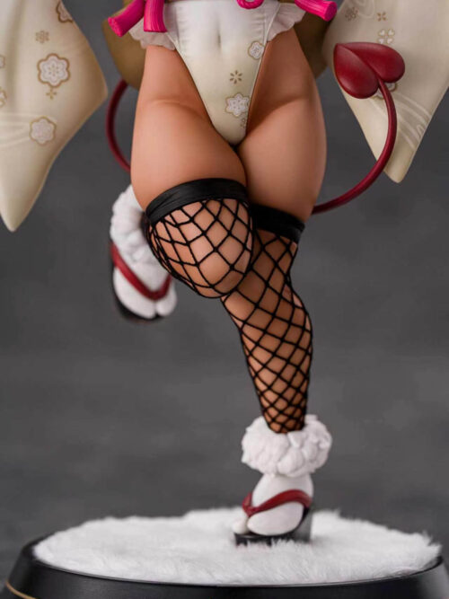 Brown Little Succubus — Kimono Bunny Girl Ver. - Detail View 3