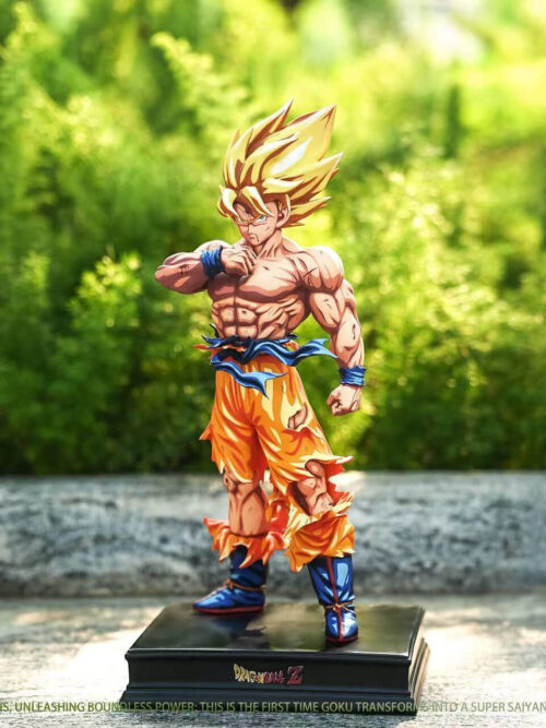 Super Saiyan Awakening Son Goku (Battle-Damaged Repaint) - Detail View 2