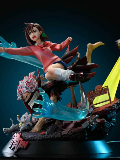 Turbo Granny Arc Diorama — Momo Ayase & Okarun - Detail View 1