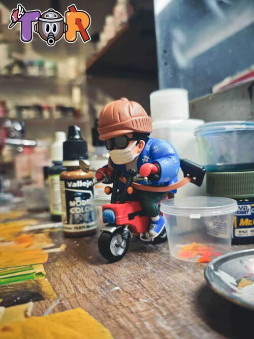 Motorcycle Riding Akira Toriyama - Detail View 6