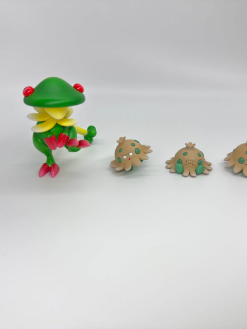 Evolution Line Breloom and Shroomish - Detail View 1