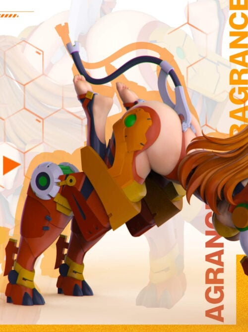 Defeated Mechanical Asuka Langley Soryu - Detail View 1