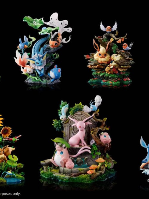 Ice-Type Nature Scene — Glaceon & Froslass & Snorunt & Swinub - Image 6