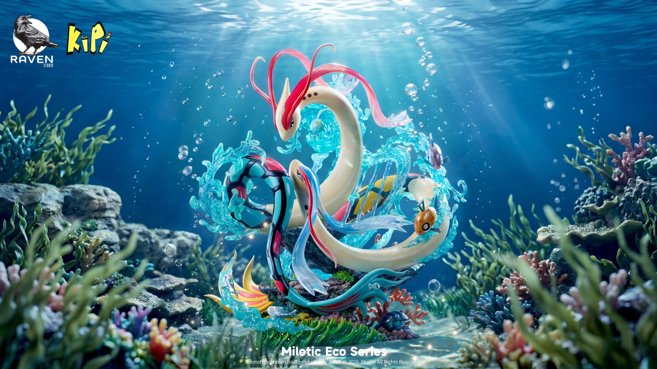 Milotic Eco Series — Feebas & Milotic