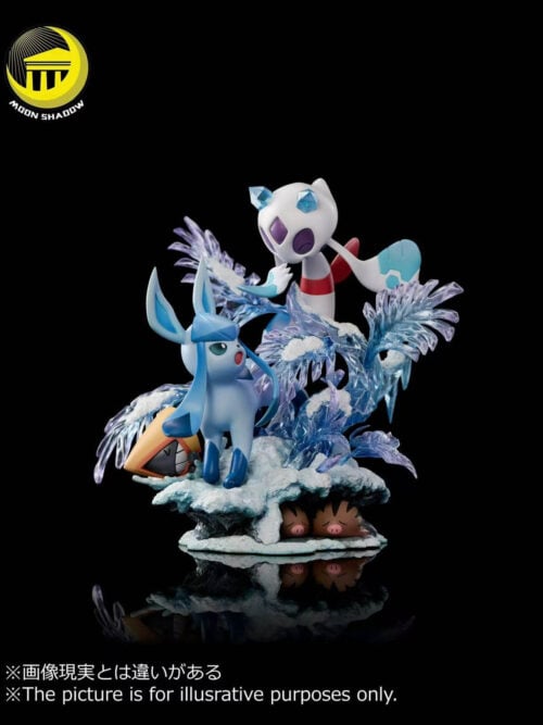 Ice-Type Nature Scene — Glaceon & Froslass & Snorunt & Swinub - Image 3