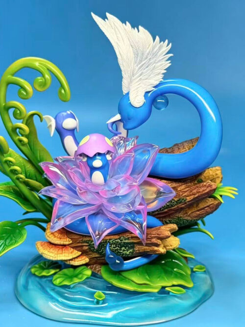 Dratini and Dragonair Habitat Ecology Scene - Detail View 2