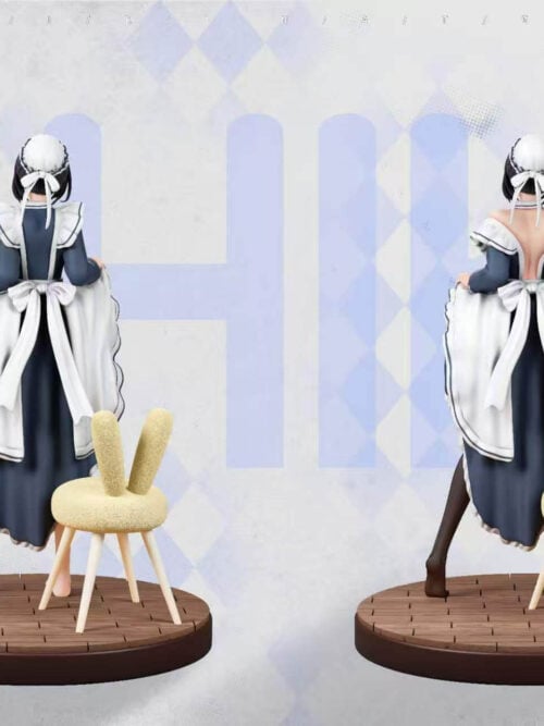 Natsume Shiki Maid Skirt Lift with Chair - Detail View 1