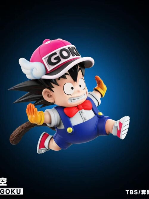 Kinto'un Arale & Running Kid Son Goku - Collectible Figure Main View