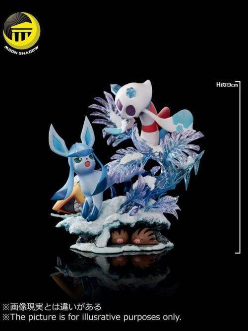 Ice-Type Nature Scene — Glaceon & Froslass & Snorunt & Swinub - Image 5
