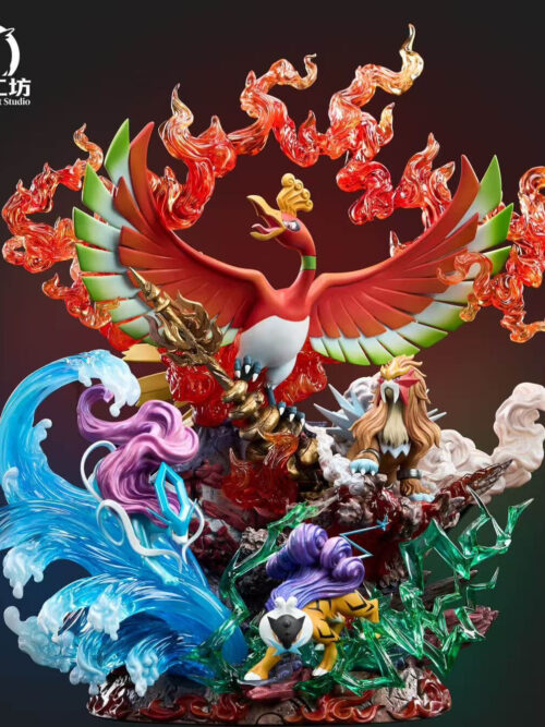 Ho-Oh and the Legendary Beasts — Burned Tower Legend - Collectible Figure Main View