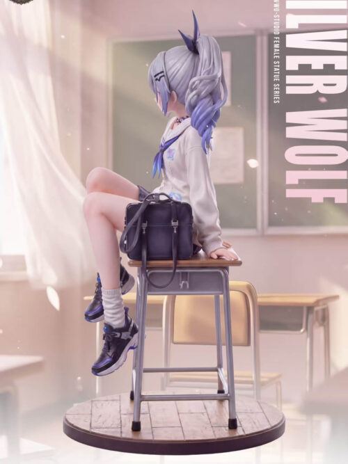 School Days Silver Wolf - Detail View 6