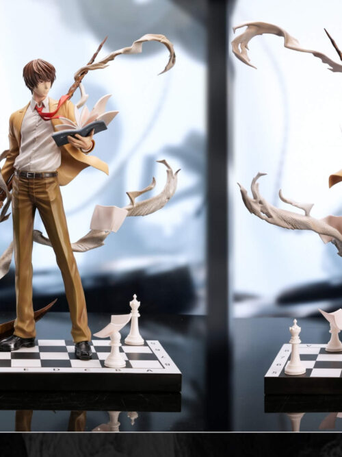 Light Yagami & L Lawliet Chessboard Diorama - Detail View 2