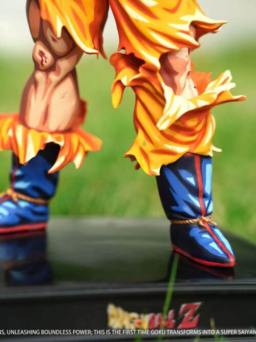 Super Saiyan Awakening Son Goku (Battle-Damaged Repaint) - Detail View 3