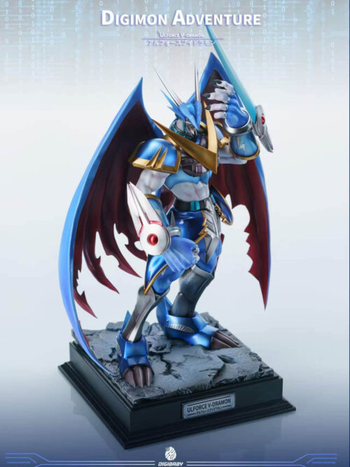 dg2cr98esj0mf0jdvxw2w5kyy0570fer Standing Ulforce V-dramon - Collectible Figure Main View