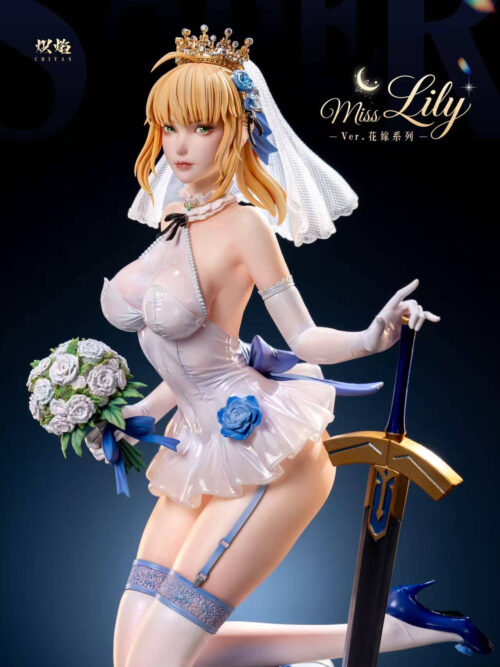 Bride Series — Artoria Pendragon (Lily) & Jeanne d'Arc (Alter) - Detail View 3