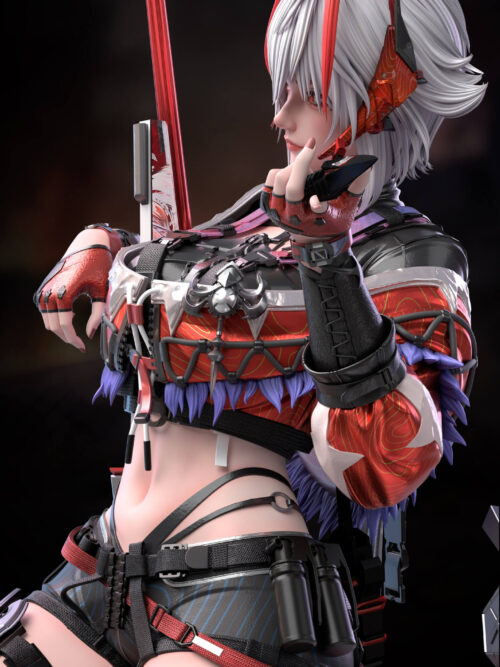 Combat-Ready Hackclaw (Mai Xiaowen) - Detail View 2