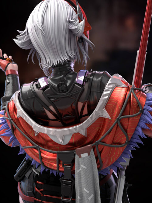 Combat-Ready Hackclaw (Mai Xiaowen) - Detail View 8