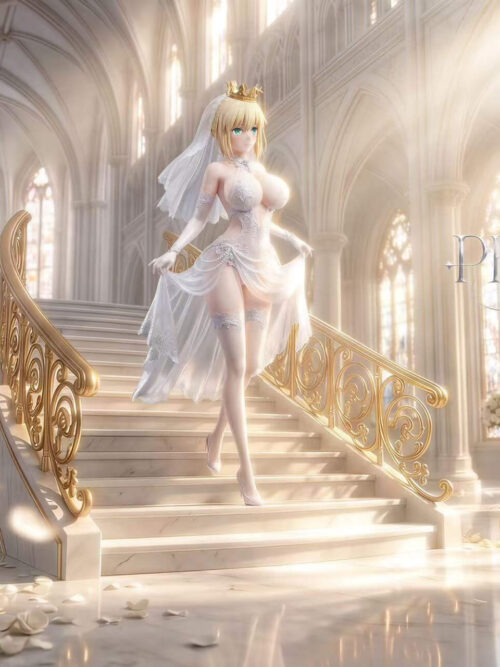 Wedding Dress Altria Pendragon - Collectible Figure Main View