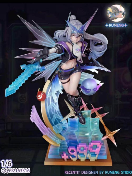 ftsw7rzn8x141t18j11hgrbr2yaq2ay6 God Mode: ON! Silver Wolf LV.999 - Collectible Figure Main View