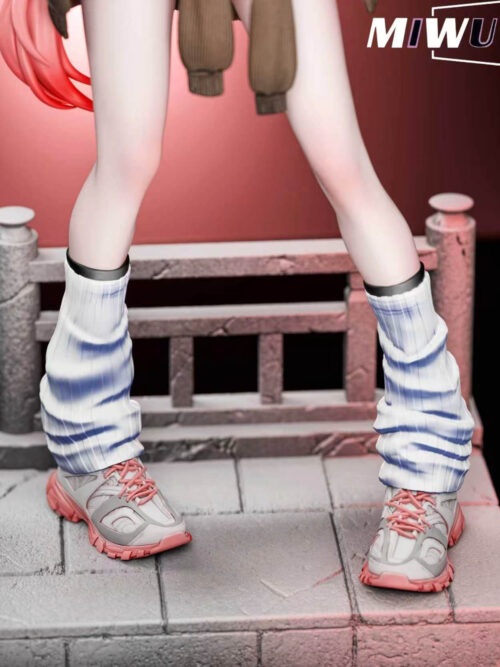 Casual Streetwear Raiden Shogun & Yae Miko - Detail View 6