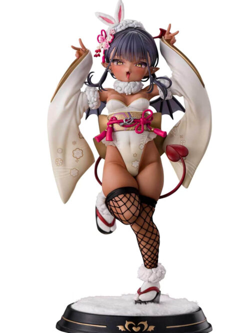 Brown Little Succubus — Kimono Bunny Girl Ver. - Detail View 5