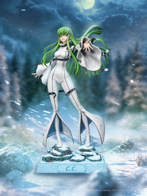 White Restraint Suit C.C. - Collectible Figure Main View