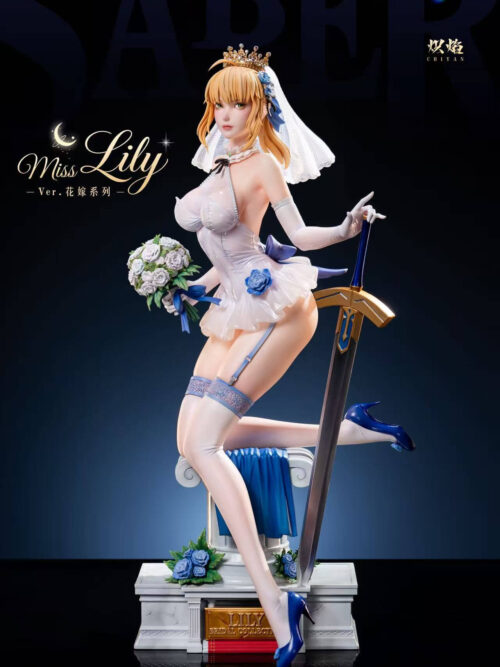 Bride Series — Artoria Pendragon (Lily) & Jeanne d'Arc (Alter) - Detail View 2