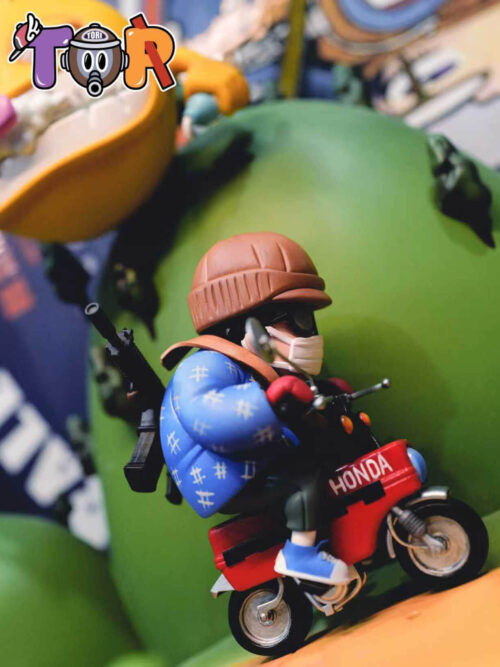Motorcycle Riding Akira Toriyama - Detail View 3