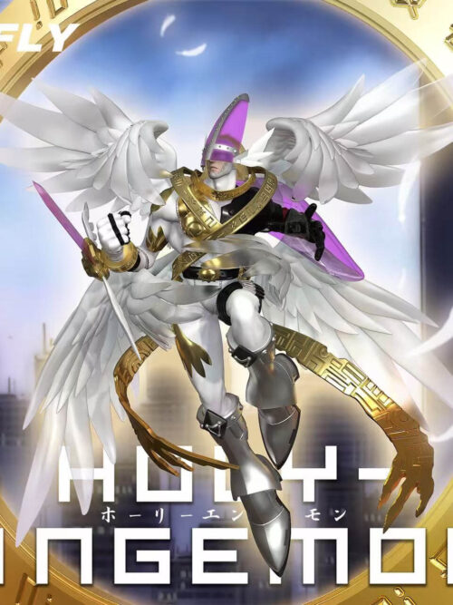 Battle Mode Holy Angemon - Collectible Figure Main View