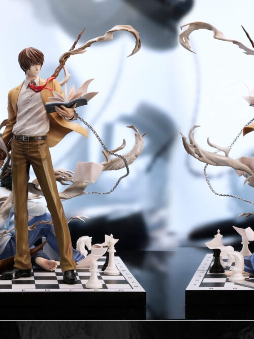 Light Yagami & L Lawliet Chessboard Diorama - Detail View 4