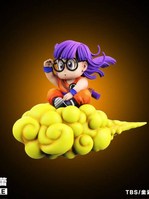 Kinto'un Arale & Running Kid Son Goku - Detail View 1