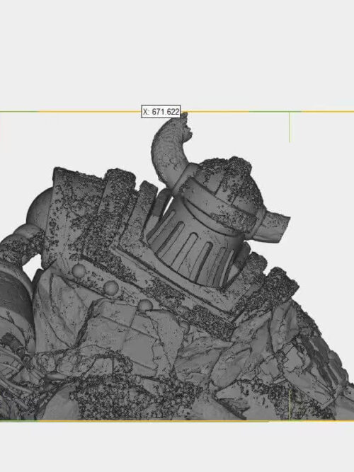 Awakening Emet — The Ancient Iron Giant - Detail View 1