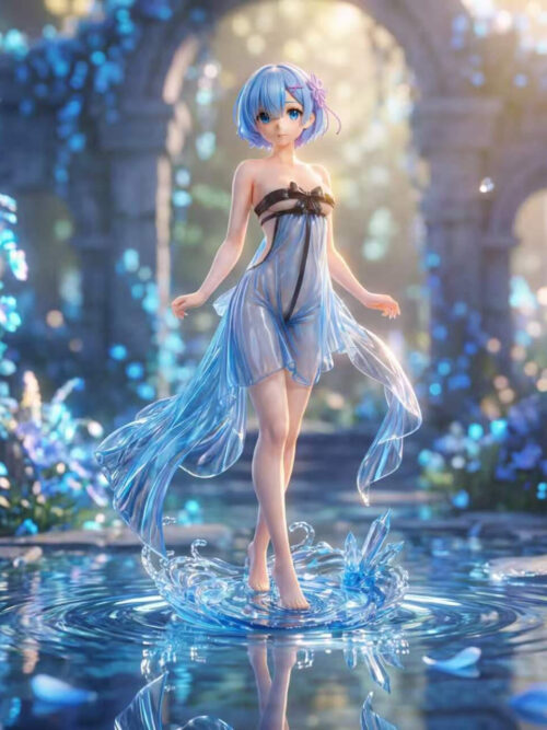 Blue Veil Rem - Collectible Figure Main View