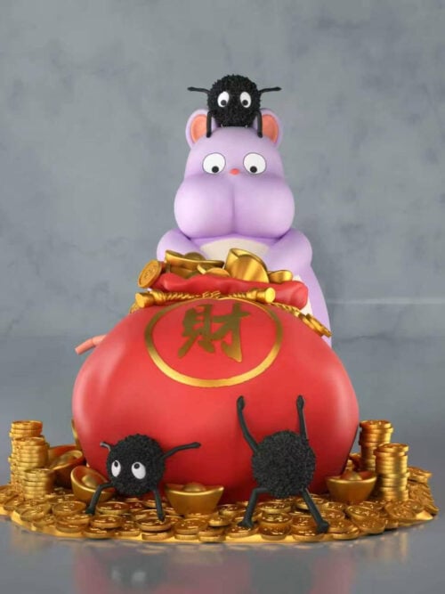 Fortune Mouse Boh — Spirited Away - Collectible Figure Main View