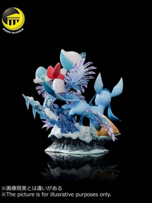 Ice-Type Nature Scene — Glaceon & Froslass & Snorunt & Swinub - Image 4