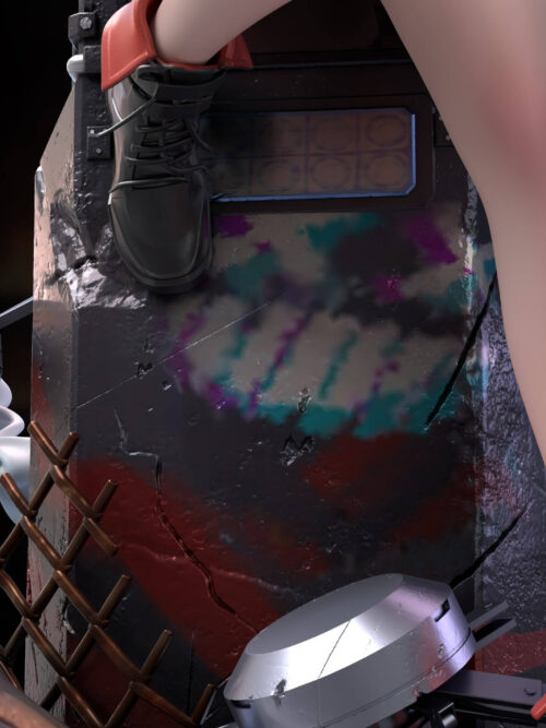Combat-Ready Hackclaw (Mai Xiaowen) - Detail View 5
