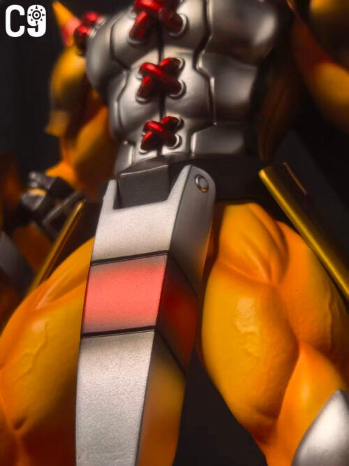 WarGreymon Chrome Digizoid Armor - Detail View 8