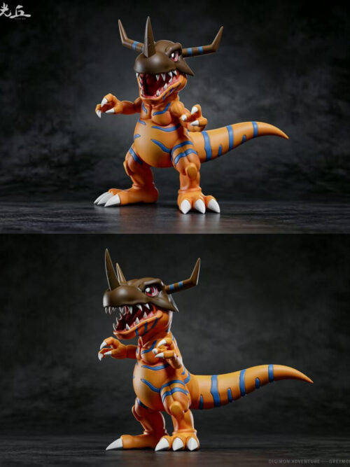 Roaring Greymon - Detail View 1