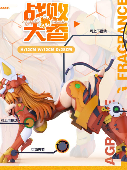 Defeated Mechanical Asuka Langley Soryu - Detail View 2