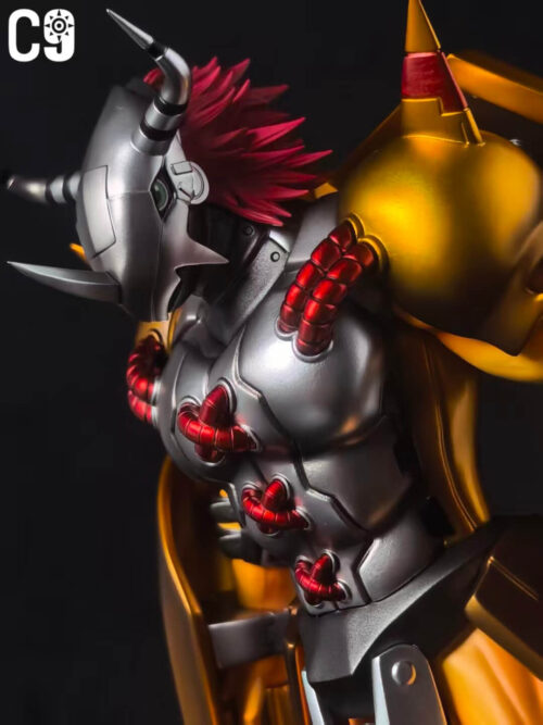 WarGreymon Chrome Digizoid Armor - Collectible Figure Main View