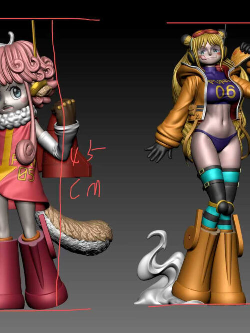 Vegapunk Satellite Series - Atlas & York - Collectible Figure Main View