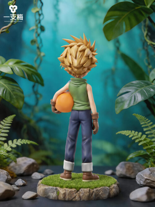 Green Outfit Matt Ishida with Gabumon - Detail View 1